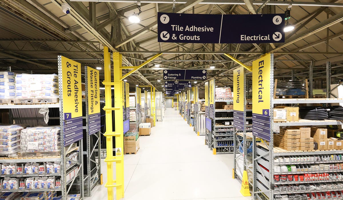 Acton branch interior aisle