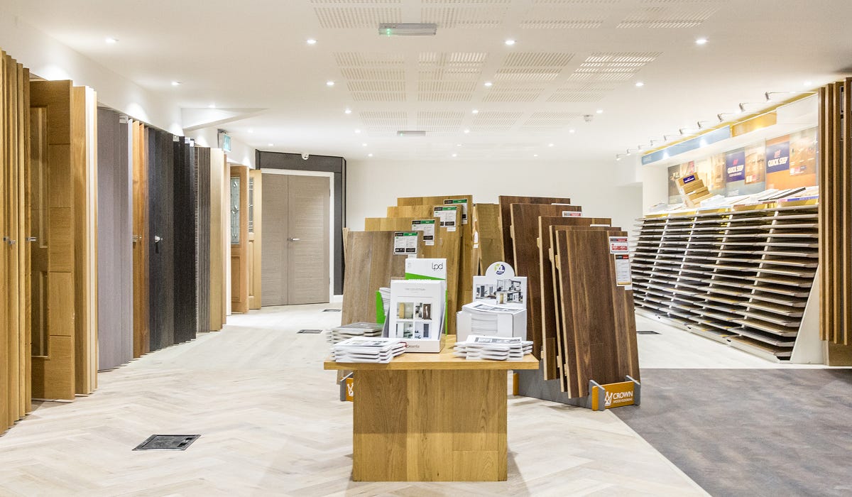 New Southgate branch interior aisle