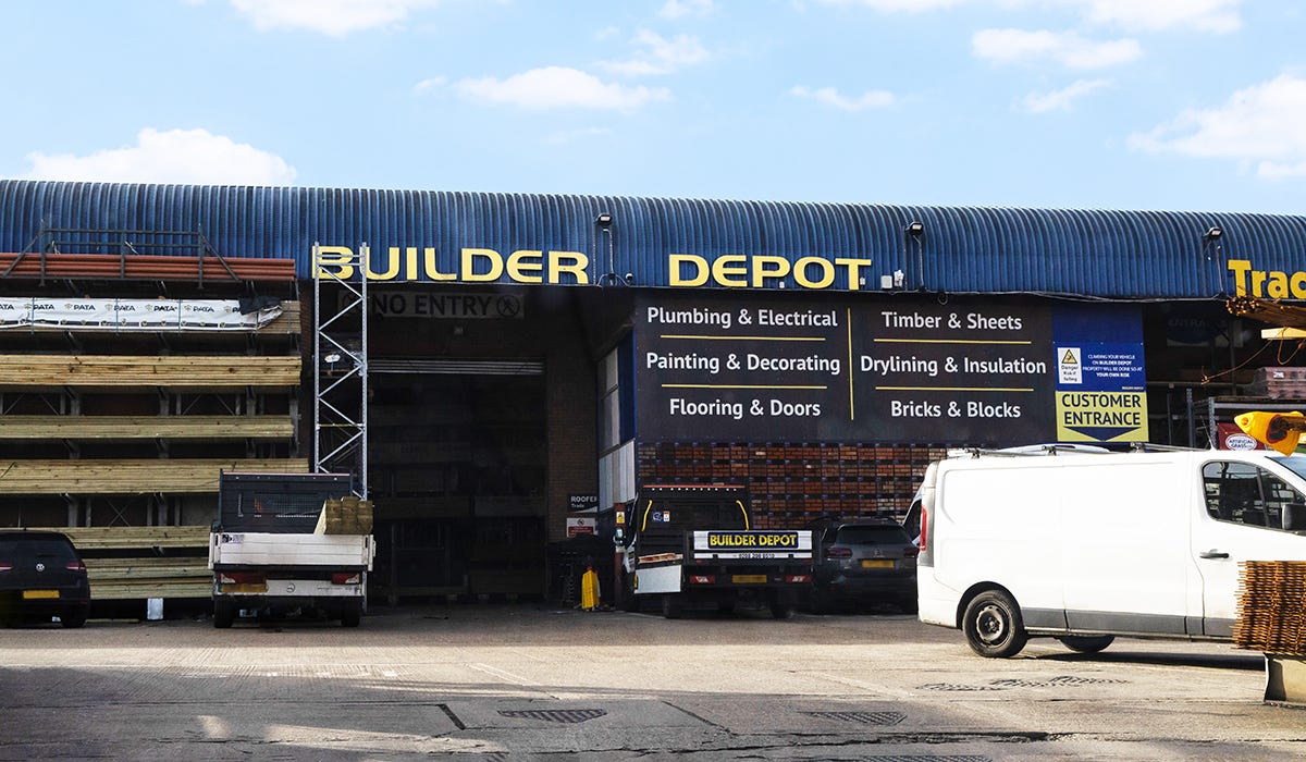 Staples Corner branch exterior