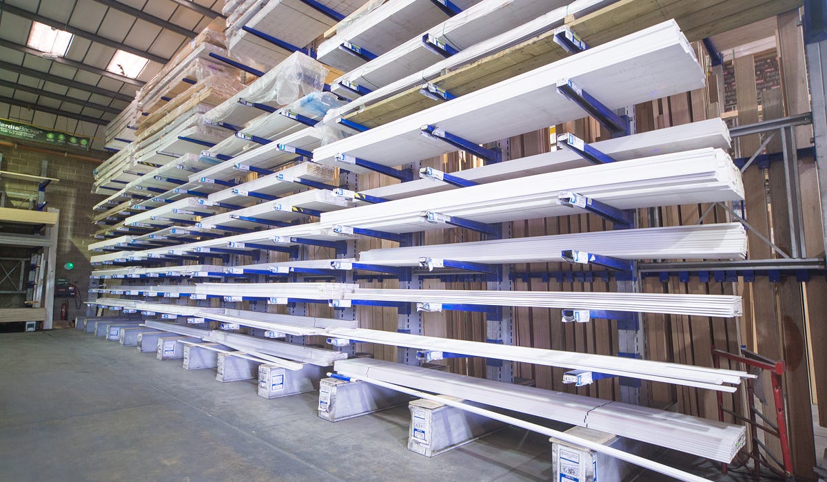 Staples Corner branch interior aisle