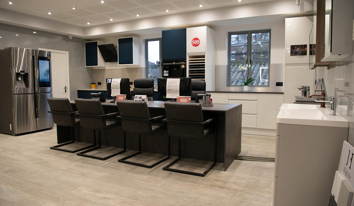 West Hampstead branch interior aisle