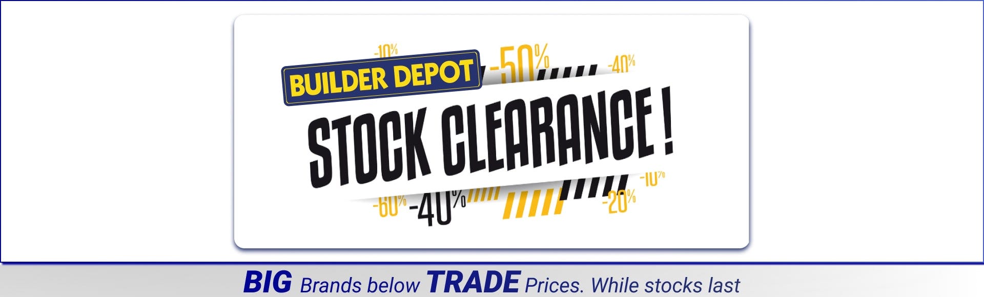 clearance sale