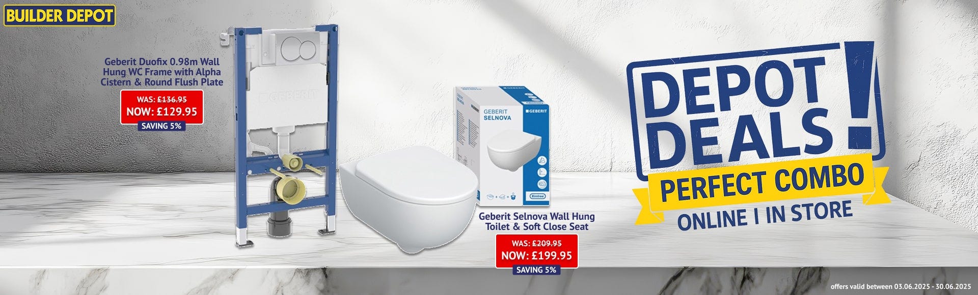 Depot Deals June 2025 combo