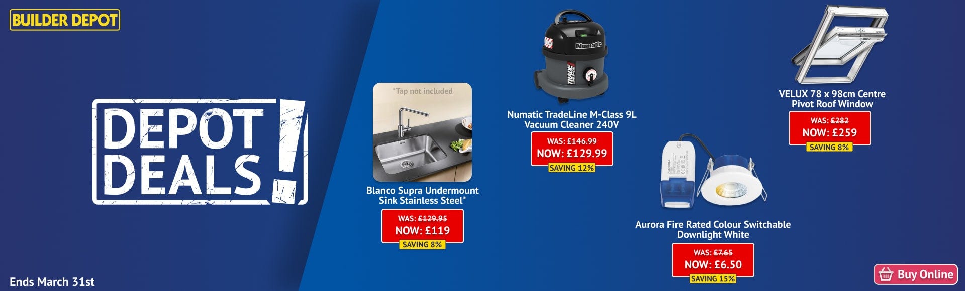 Depot Deals March 2025