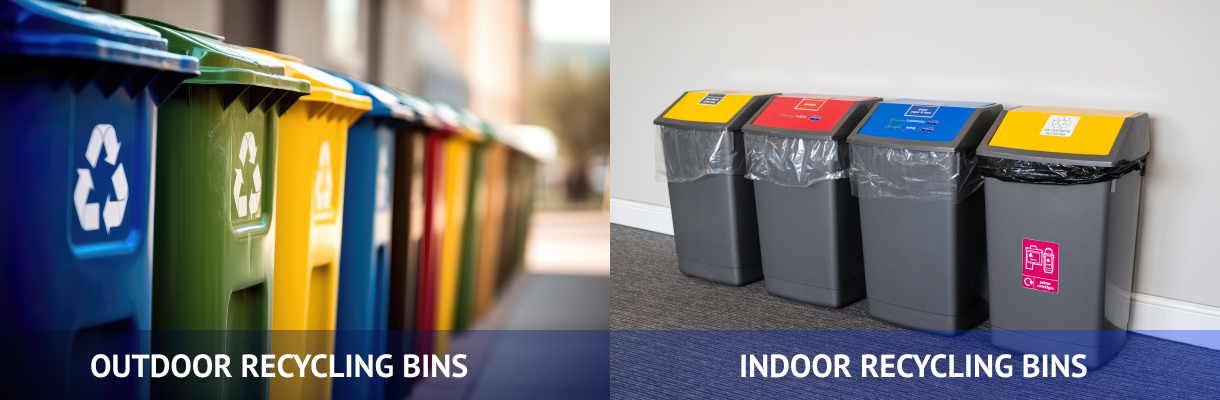 Recycling bins