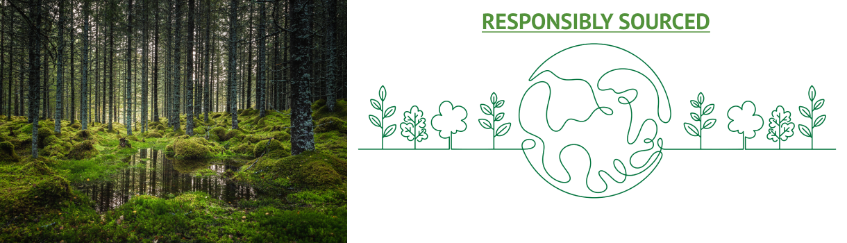Responsibly sourced timber